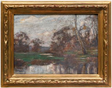 Hans Greinke - 1930 Oil, Easter in Weimar