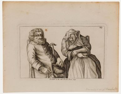 Thomas Sanders after John Collier (1708-1786) -18th Century Engraving, Innocence