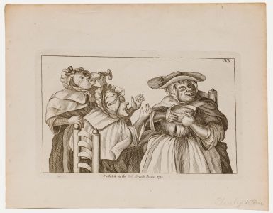 Thomas Sanders after John Collier (1708-1786) - 18th Century Engraving, Plenty