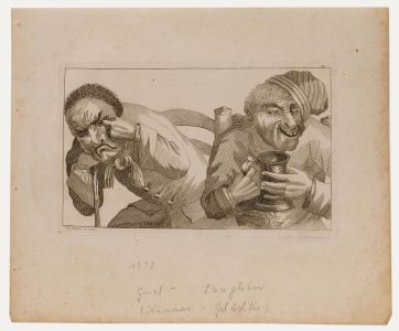 Thomas Sanders after John Collier (1708-1786) - 18th Century Engraving, Grief
