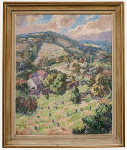 British School 20th Century Oil - Mevagissey