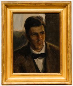 Attrib. Ralph Longstaff (1890-1967) - Modern British Oil, Self Portrait