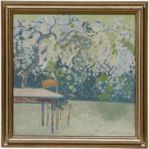 Charlotte Ardizzone (1943-2012) - 20th Century Oil, Summer Garden