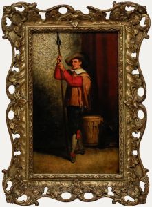 After Meissonier (1815-1891) - 19th Century Oil, The Drum Regiment Guard