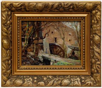 Marcel de Lincé - Impressionist 1935 Oil, The Watermill