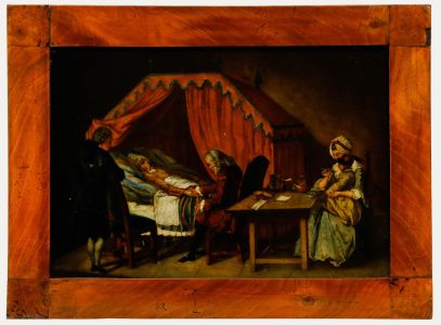 D. Berger after D. Chodowiecki - 18th Century Engraving, The Doctor's Visit