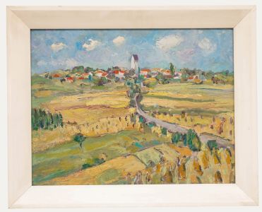 Helmut Baumann (1894-1978) - German School Oil, Hofstett-Emerbuch