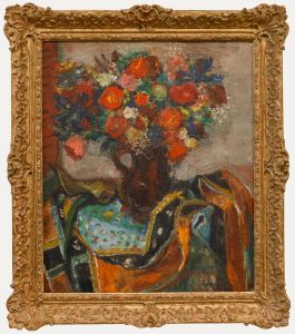Paul Hannaux - Mid 20th Century Oil, Wild Flowers