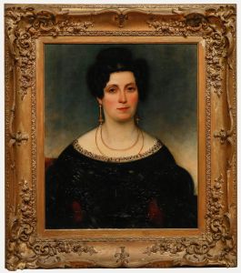 Early 19th Century Oil - Portrait of a Lady in Black