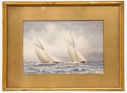 Early 20th Century Watercolour - Sailing Boats