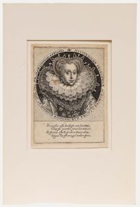 Crispijn van de Passe - 17th Century Engraving, Princess Jakobea of Baden