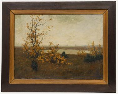 Hermanus Adrianus Van Oosterzee - Framed Early 20th Century Oil, The Small Fen