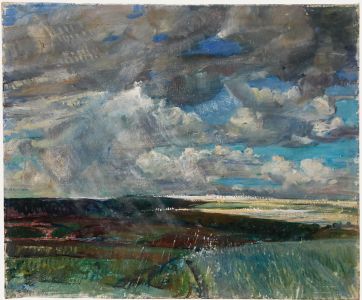 John Gilbey Bowles - 1986 Oil, Sussex Landscapes