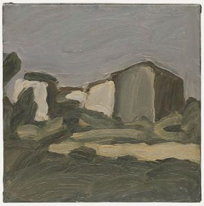 Jacques Daniel - 1982 Oil, Saint Laurent
