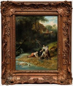 William Frederick Witherington - 19th Century Oil, The Lucky Escape