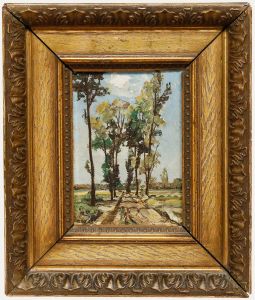 Framed Mid 20th Century Oil - Late Summer