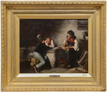 J. Dalitta - Mid 19th Century Oil, Story Time