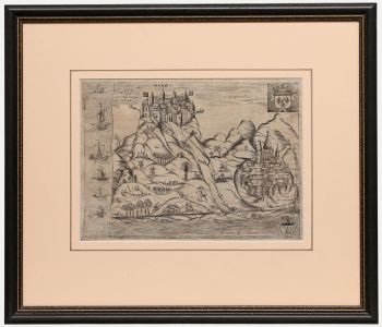 Henry Raignauld - 1629 Engraving, Marqab Castle