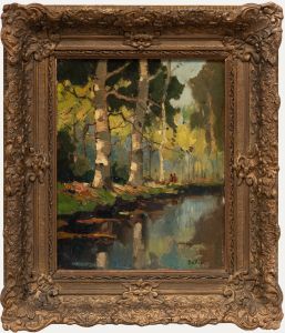 Pieter De Regt - Mid 20th Century Oil, Reflections