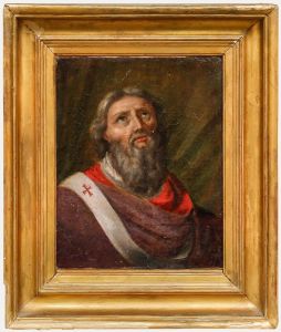 18th Century Oil - Saint Peter
