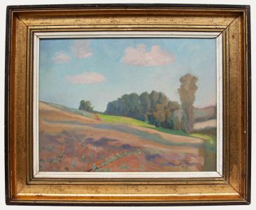 Charles Stokoe - Early 20th Century Oil, Summer Landscape
