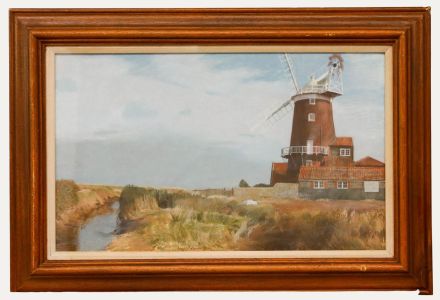 Roger Coleman - 1993 Tempera, Cley Windmill