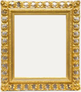 Late 19th Century Picture Frame - Florentine Style Frame with Scrolling Acanthus