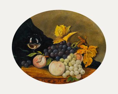 Roger Lovell - 20th Century Oil, Still Life of Fruit