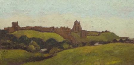 Vivian Bewick (1912-1999) - Mid 20th Century Oil, Ruined Castle