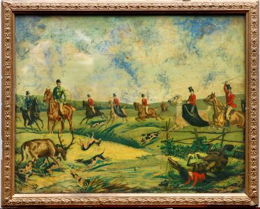 Pair of 19th Century Huntiing Chromolithographs