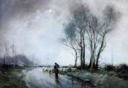 William Tatton Winter RBA - Excellent 19th Century Watercolour, "Homeward Bound"