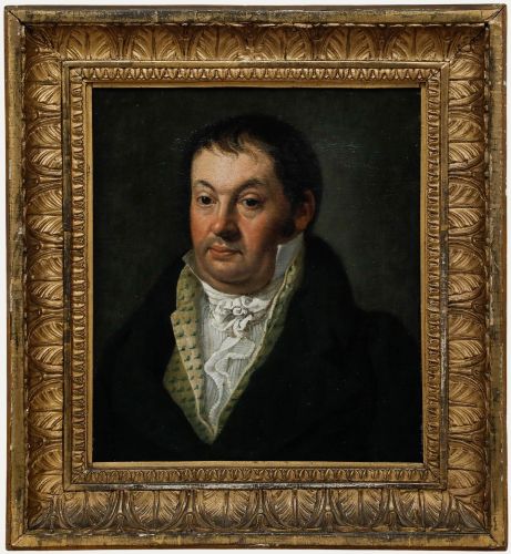 German School Early 19th Century Oil - The Gentleman