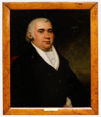 John Rising (1753-1817) - Fine 1798 Oil, Portrait of a Georgian Gentleman