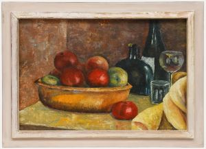 Walter Thumm - 1940 Oil, Fruit and Wine