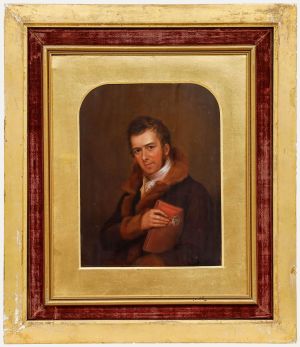 Early 19th Century Oil - Portrait of Reverend Lewis Way
