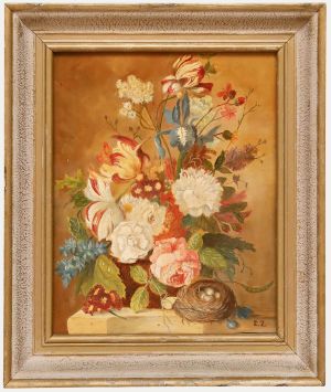 Framed 20th Century Oil - Dutch Still Life