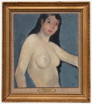 Gabriel Spat - Mid 20th Century Oil, Nude Study
