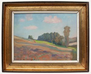 Charles Stokoe - Early 20th Century Oil, Summer Landscape