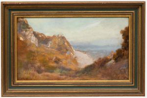 John White - Framed Early 20th Century Oil, Beer Head from the West