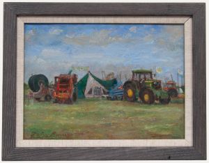 Geoffrey Burrows - 2014 Oil, Ben Burgess
