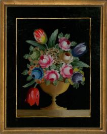 20th Century Acrylic - Flowers in an Urn II