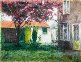 David Wilson (1919-2013) - 1993 Oil, Mrs Simpkin's Cottage