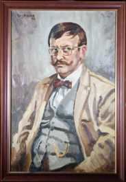 Terry Shelbourne (1930-2020) - 1972 Oil, Portrait of The Artist's Brother