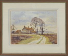 Lawrence Spence (1932-2017) - Contemporary Watercolour, Moorend Cottage