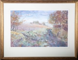 J.J. Jarratt - Contemporary Watercolour, Running from the Rain