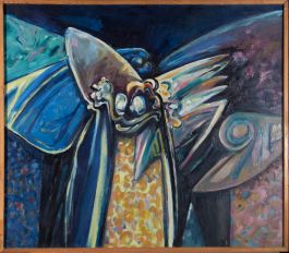 Peter Oakley (1935-2007) - Signed 1997 Acrylic, Revelation