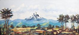 Contemporary Oil - African Mountains