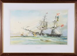 Peter Whittock - 1993 Watercolour, Earl of Carlisle