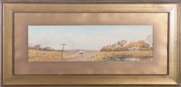 H.K. Stone - Early 20th Century Watercolour, Pony and Trap