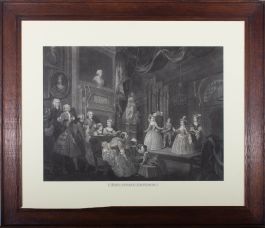 Robert Dodd (1748-1815) after Hogarth - Engraving, The Indian Emperor